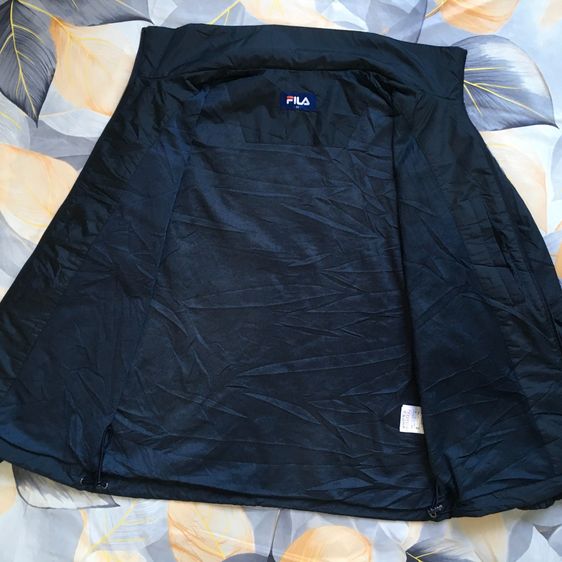 FILA เสื้อแจ็คเก็ต สีกรมท่า มือสองแท้ ดีไซน์สปอร์ต สภาพนางฟ้า ราคาคุ้มค่า รูปที่ 10