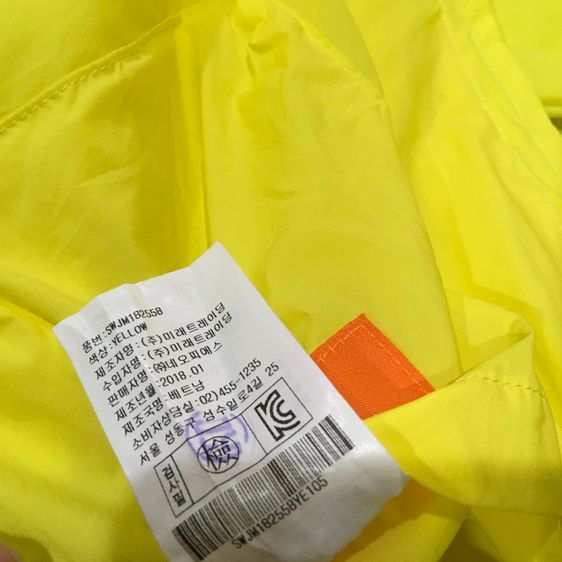 เสื้อกอล์ฟมือสอง PALM SPRINGS สีเหลืองนีออน ระบายอากาศดีเยี่ยม สภาพใหม่กริบ รูปที่ 9