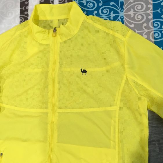 เสื้อกอล์ฟมือสอง PALM SPRINGS สีเหลืองนีออน ระบายอากาศดีเยี่ยม สภาพใหม่กริบ รูปที่ 3