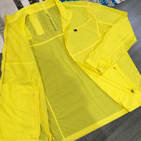 เสื้อกอล์ฟมือสอง PALM SPRINGS สีเหลืองนีออน ระบายอากาศดีเยี่ยม สภาพใหม่กริบ รูปที่ 5