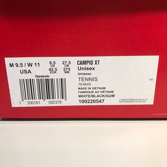 ขายแล้ว REEBOK CAMPIO XT ใหม่ รูปที่ 9