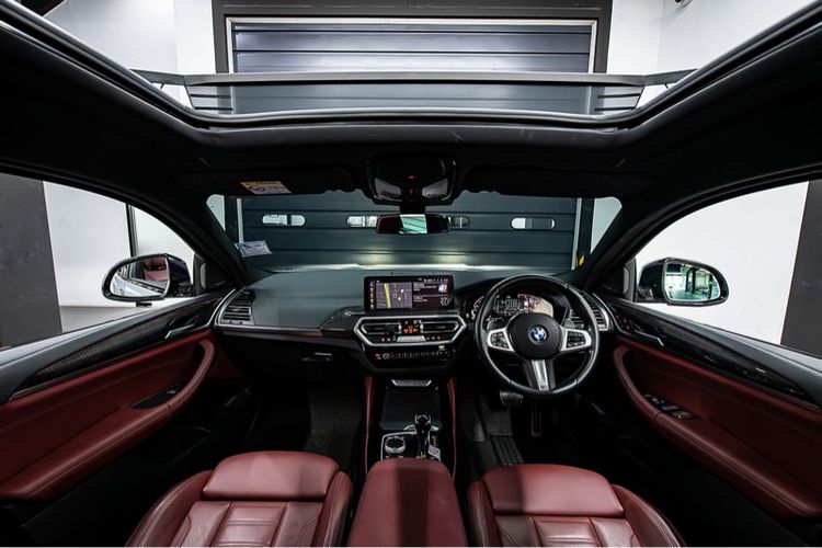BMW X4 2024 2.0 xDrive20d M Sport 4WD Utility-car ดีเซล ไม่ติดแก๊ส เกียร์อัตโนมัติ เทา รูปที่ 4