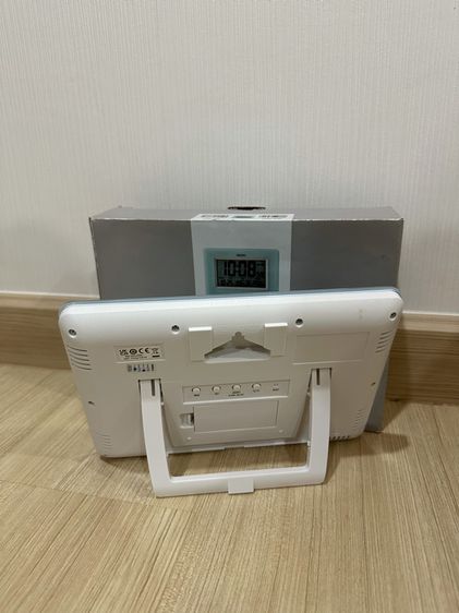 นาฬิกาดิจิทัล SEIKO CLOCKS QHL058L 7X10 นิ้ว สีฟ้า มือหนึ่ง ของแท้ ไม่มีตำหนิ ไม่เคยใช้ รูปที่ 3