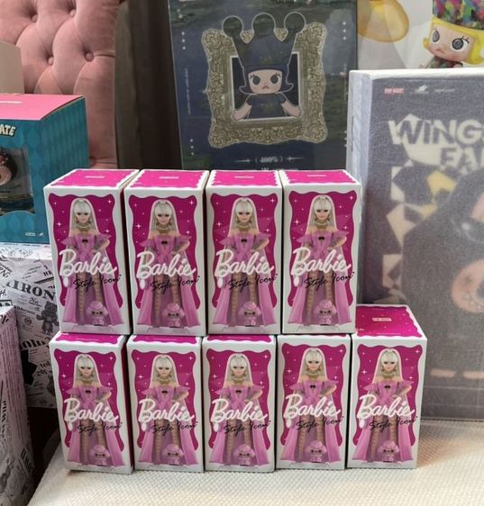Barbie Molly  Labubuดาว Crybaby  แบบเชคการด รูปที่ 3