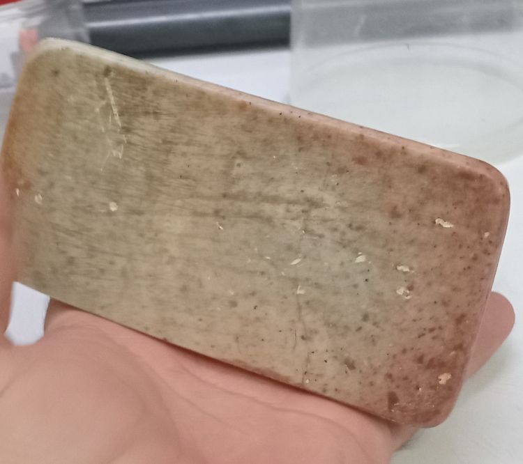 3003-หนูกับแมวเนื้อหินแกะ หลวงพ่อสนิท วัดลำบัวลอย ขนาดความกว้างสุด 5 นิ้ว สูงรวมประมาณ 4 นิ้ว รูปที่ 11