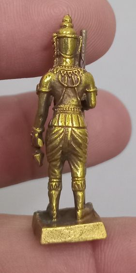 3009-รูปหล่อพระวิษณุกรรม เทพผู้คุ้มครองโลก เนื้อทองเหลืองเก่า ปลุกเสกวัดสุทัศน์ ปี2551 พร้อมกล่องเดิมๆ รูปที่ 3