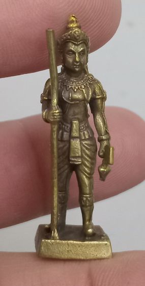 3009-รูปหล่อพระวิษณุกรรม เทพผู้คุ้มครองโลก เนื้อทองเหลืองเก่า ปลุกเสกวัดสุทัศน์ ปี2551 พร้อมกล่องเดิมๆ รูปที่ 2