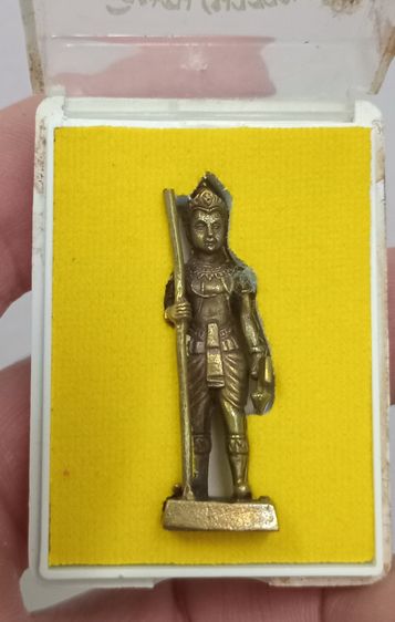 3009-รูปหล่อพระวิษณุกรรม เทพผู้คุ้มครองโลก เนื้อทองเหลืองเก่า ปลุกเสกวัดสุทัศน์ ปี2551 พร้อมกล่องเดิมๆ รูปที่ 6