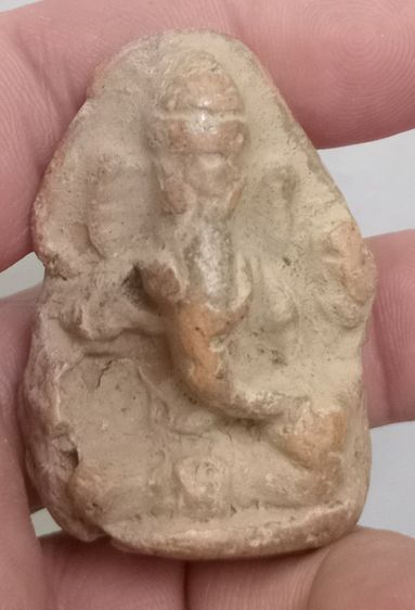 3010-พระพิฆเนศเนื้อดินเก่า เทพแห่งความสำเร็จและโชคลาภ รูปที่ 11