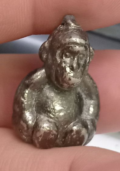 3012-เครื่องรางรูปหล่อลิงลมเฝ้าระวังภัย หลวงพ่อแช่ม วัดตาก้อง พกบูชาติดตัวเพื่อใช้ระวังภัยไม่ให้มาถึงตน รูปที่ 6