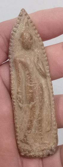 3016-พระลีลาถ้ำหีบข้างเม็ด เนื้อดินเก่า รูปที่ 10