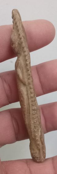 3016-พระลีลาถ้ำหีบข้างเม็ด เนื้อดินเก่า รูปที่ 6