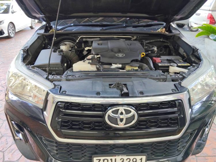 Toyota Hilux Revo 2018 2.4 E Pickup ดีเซล ไม่ติดแก๊ส เกียร์อัตโนมัติ ดำ รูปที่ 3