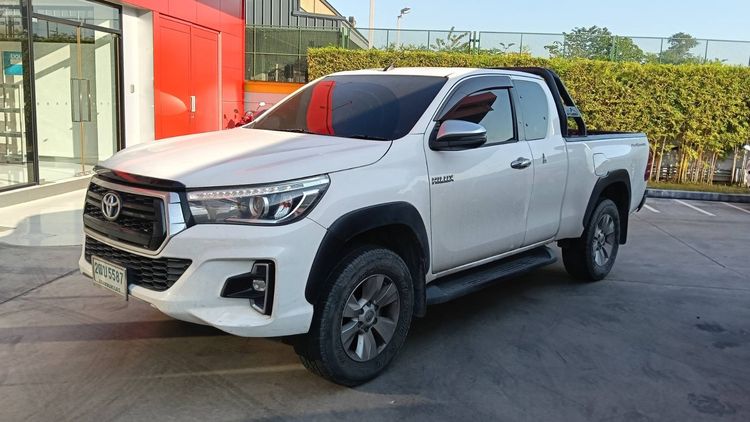Toyota Hilux Revo 2018 2.4 E Pickup ดีเซล ไม่ติดแก๊ส เกียร์อัตโนมัติ ขาว รูปที่ 2