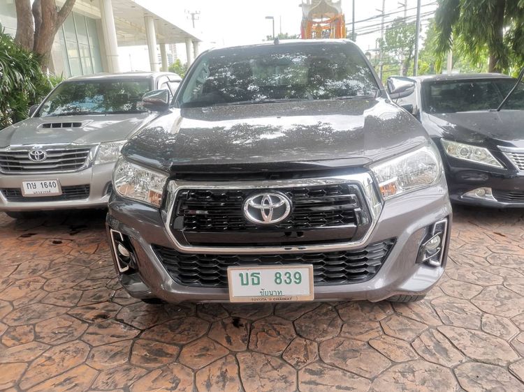 Toyota Hilux Revo 2020 2.4 E Pickup ดีเซล ไม่ติดแก๊ส เกียร์อัตโนมัติ เทา รูปที่ 3