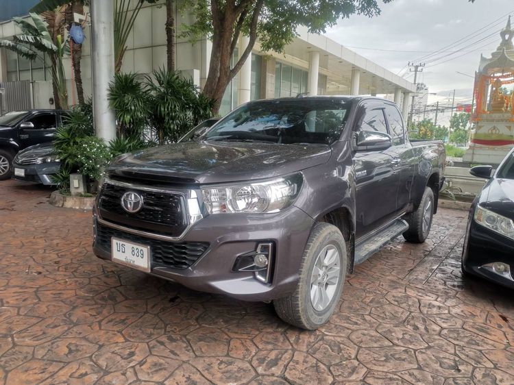 Toyota Hilux Revo 2020 2.4 E Pickup ดีเซล ไม่ติดแก๊ส เกียร์อัตโนมัติ เทา รูปที่ 2