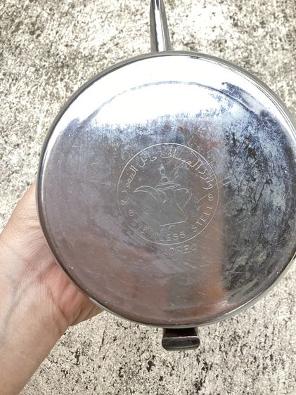Vintage Arabic Coffee Pot  Dallah กาแฟอาหรับทรงดั้งเดิม งานวินเทจสแตนเลส ผลิตเกาหลี รูปที่ 11