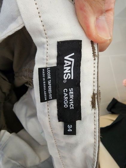 กางเกงแท้ ซื้อมาใส่ไม่ได้ครับ Vans แท้ จากห้าง เอว 34 รูปที่ 3