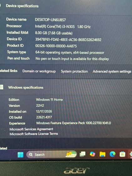 Acer Aspires 3  รูปที่ 4