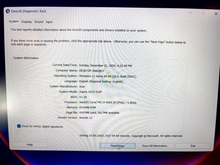 Acer Aspires 3  รูปที่ 6