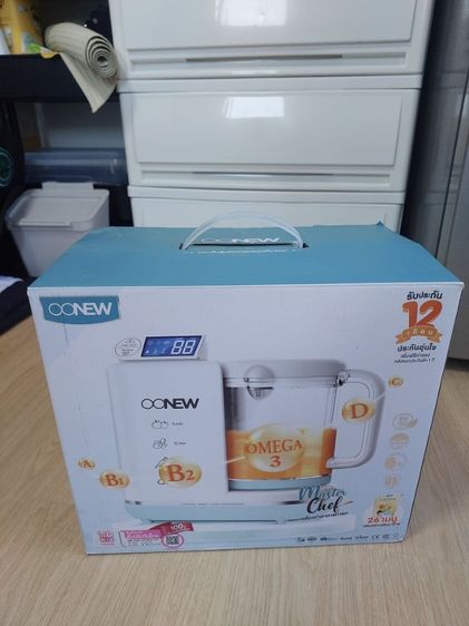 เครื่องนึ่งปั่นอาหารเด็ก OONEW รุ่น มาสเตอร์เชฟ อุปกรณ์ครบทุกอย่างใหม่กริบ ใช้งานไม่ถึง 5 ครั้ง รูปที่ 2