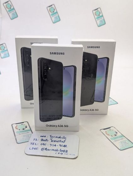 อื่นๆ ขาย เทิร์น Samsung Galaxy A36 5G 128 Gb ศูนย์ไทย ของใหม่มือ 1 เพียง 7,590 บาท ครับ  