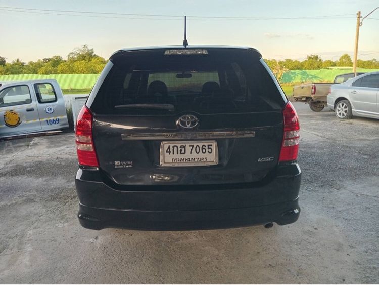 Toyota Wish 2004 2.0 Q Sedan เบนซิน ไม่ติดแก๊ส เกียร์อัตโนมัติ ดำ รูปที่ 4