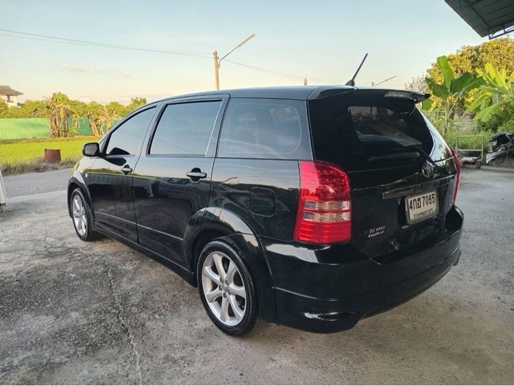 Toyota Wish 2004 2.0 Q Sedan เบนซิน ไม่ติดแก๊ส เกียร์อัตโนมัติ ดำ รูปที่ 3