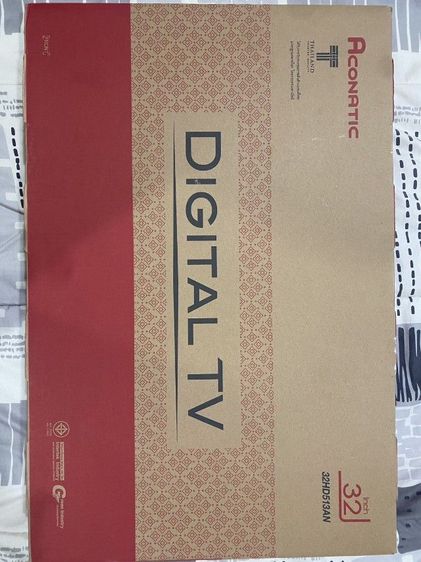 ขาย tv digital 32นิ้ว Aconatic ราคา2300บาทของใหม่แกะกล่องเพิ่งจังฉลากได้ รูปที่ 3