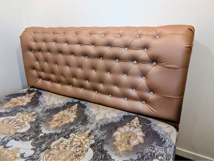 เตียง 6ฟุต หัวเตียงกระดุมเพชร รูปที่ 4