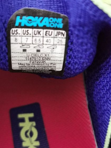 Hoka CieloX1 ไซส์40  ขนาด25 Cm ราคา รูปที่ 4