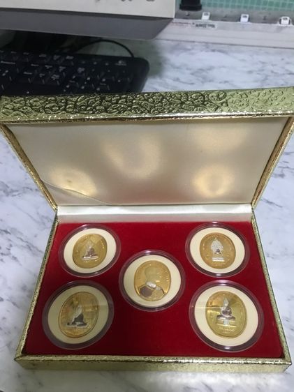 เหรียญปัจภาคี ปี 2539 พร้อมกล่อง รูปที่ 3