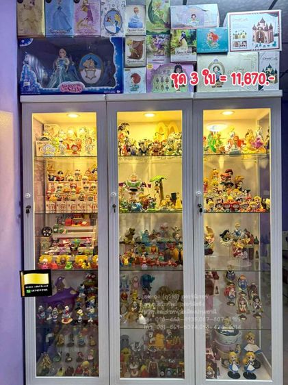 ตู้โชว์กระจกใส 3 ด้าน รูปที่ 9