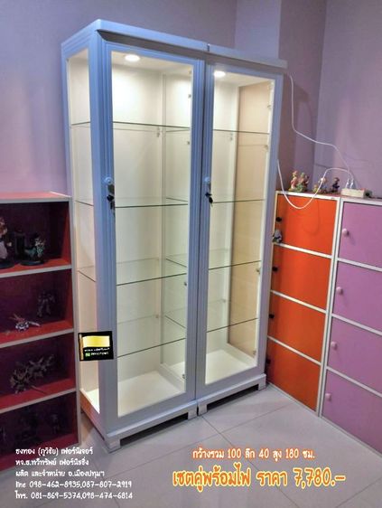 ตู้โชว์กระจกใส 3 ด้าน รูปที่ 11
