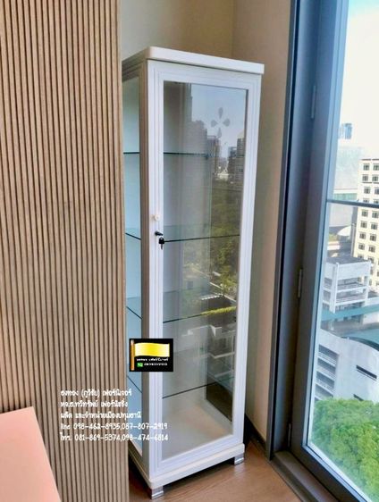 ตู้โชว์กระจกใส 3 ด้าน