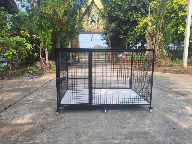 กรงใหญ่ ก.100 ย150 ส.100 cmสามารถสั่งทำตามขนาดได้ รูปที่ 4