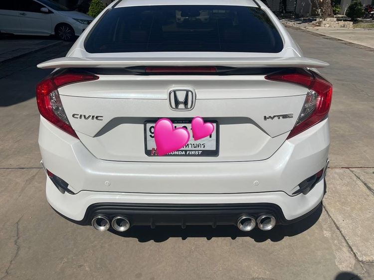 Honda Civic 2020 1.8 EL i-VTEC Sedan เบนซิน เกียร์อัตโนมัติ ขาว รูปที่ 2