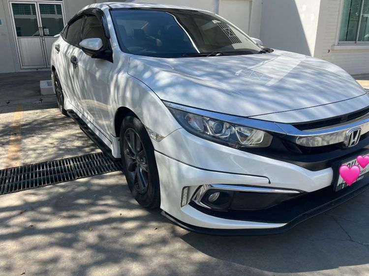 Honda Civic 2020 1.8 EL i-VTEC Sedan เบนซิน เกียร์อัตโนมัติ ขาว รูปที่ 4