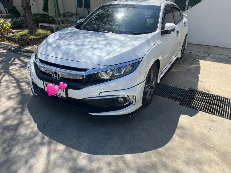 รถ Honda Civic 1.8 EL i-VTEC สี ขาว