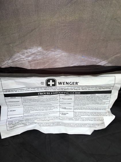 เต็นท์ WENGER  รูปที่ 7