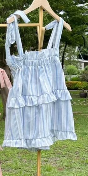 เสื้อสายเดี่ยวผูกไหล่สาวอวบ