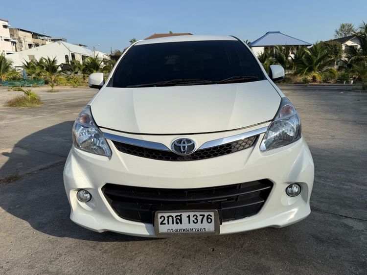 Toyota Avanza 2013 1.5 S Utility-car เบนซิน ไม่ติดแก๊ส เกียร์อัตโนมัติ ขาว รูปที่ 3
