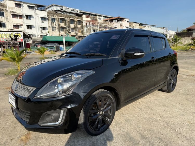 Suzuki Swift 2017 1.2 RX Sedan เบนซิน ไม่ติดแก๊ส เกียร์อัตโนมัติ ดำ รูปที่ 2