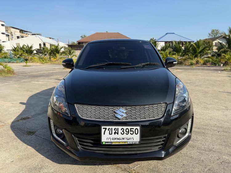 Suzuki Swift 2017 1.2 RX Sedan เบนซิน ไม่ติดแก๊ส เกียร์อัตโนมัติ ดำ รูปที่ 3