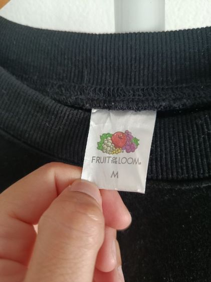 Sale สเวตเตอร์สีดำ ป้าย Fruit  รูปที่ 3