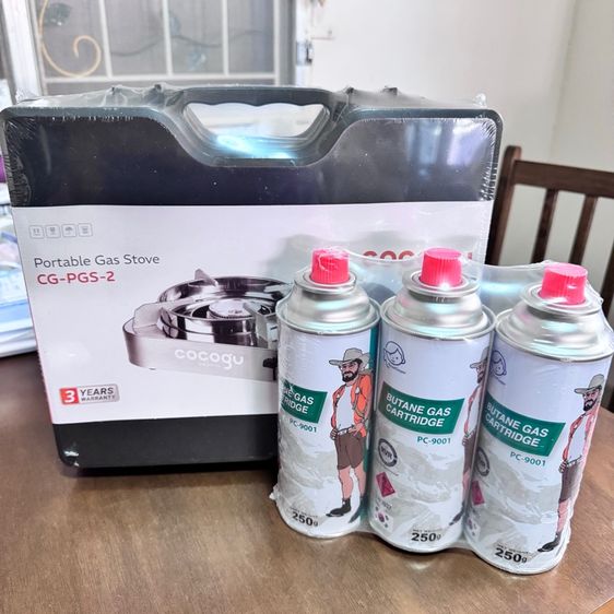 เตาแก๊สพกพา cocogu รุ่น CG-PGS-2