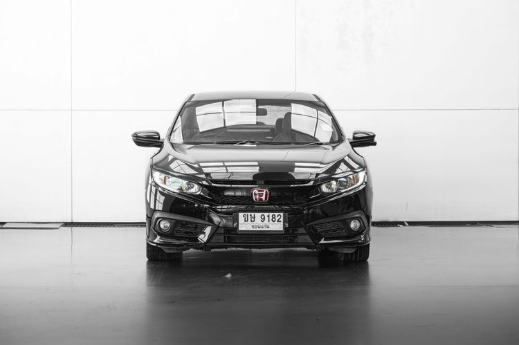 Honda Civic 2017 1.8 E i-VTEC Sedan เบนซิน ไม่ติดแก๊ส เกียร์อัตโนมัติ ดำ รูปที่ 3