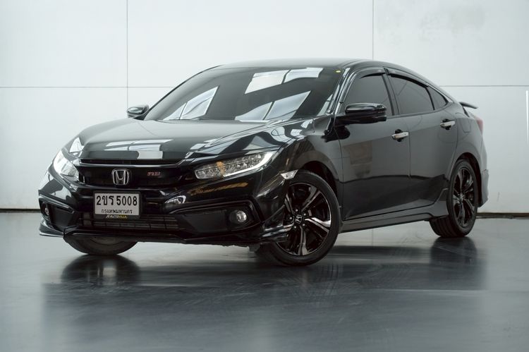 Honda Civic 2019 1.5 Turbo RS Sedan เบนซิน ไม่ติดแก๊ส เกียร์อัตโนมัติ ดำ รูปที่ 2