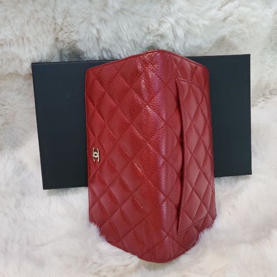 CHANEL Bi-fold Wallet Caviar Halo 18 
มือสอง ทรงดี หนังป่องสวย รูปที่ 4
