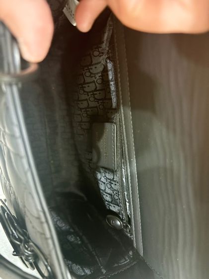 กระเป๋า CD หนังแมตต์ สีดำด้าน รูปที่ 8